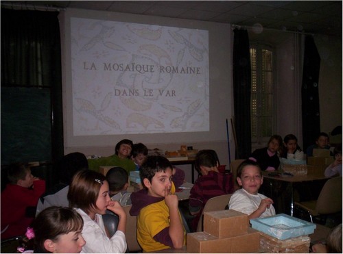 La confrence sur les mosaques retrouves dans la rgion - 42.1 ko